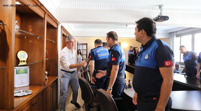 OKTAY ZABITA HAFTASINI KUTLADI