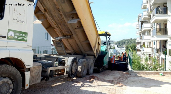 Osmangazi'de Yollar Yenileniyor
