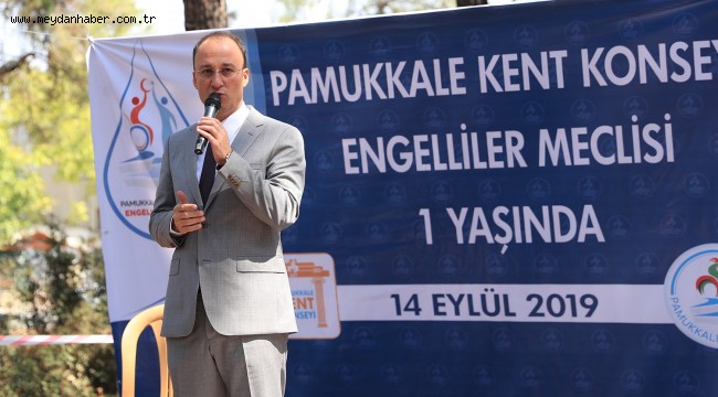 PAMUKKALE KENT KONSEYİ ENGELLİLER MECLİSİ 1 YAŞINDA