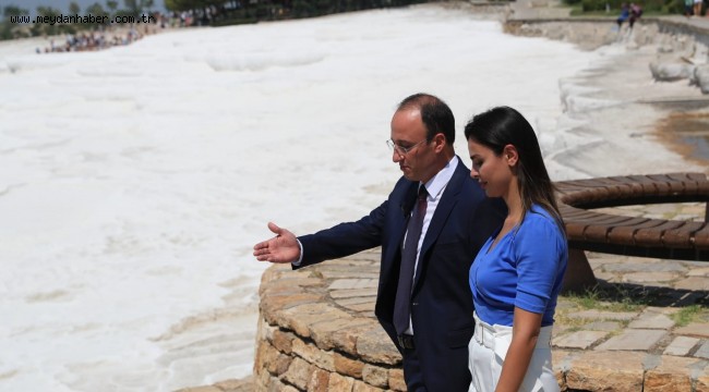 PAMUKKALE'NİN TANITIMINA HIZ VERİLDİ