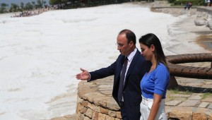 PAMUKKALE'NİN TANITIMINA HIZ VERİLDİ