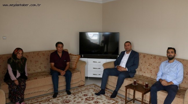 Şehit Ailesine Kartal Belediyesi'nden Ziyaret