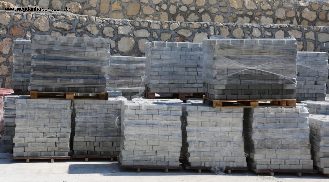 TOROSLAR KENDİ PARKE TAŞINI ÜRETİYOR