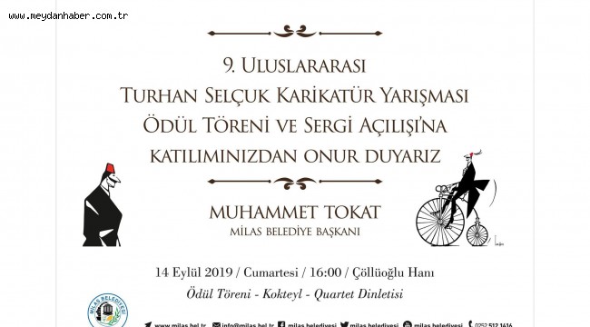 ULUSLARARASI TURHAN SELÇUK KARİKATÜR YARIŞMASI ÖDÜL TÖRENİ 