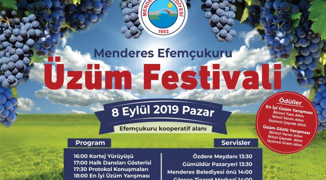 Üzümün Merkezinde Festival Zamanı