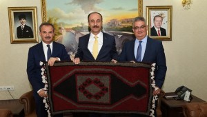 Vali Erin, Adıyaman Valisi ve Belediye Başkanını Ağırladı