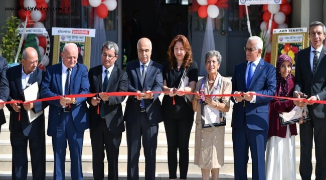 Valimiz Hasan Karahan Zeytinköy Hayırseverler Ortaokulu Açılışı ve İlköğretim Haftası Kutlama Programına Katıldı