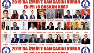 2019 İZMİR'DE DAMGASINI VURAN 10 BAŞKAN KİM?