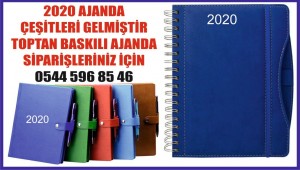 2020 AJANDA SİPARİŞLERİ ALINIR 