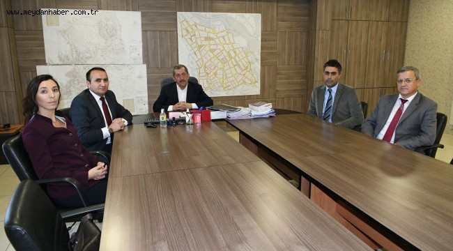 Araç MYO Müdürü Tuna ve Yönetiminden Başkan Vergili'ye Ziyaret