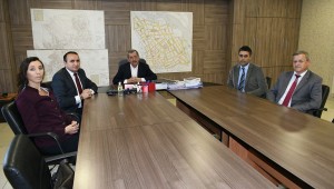 Araç MYO Müdürü Tuna ve Yönetiminden Başkan Vergili'ye Ziyaret