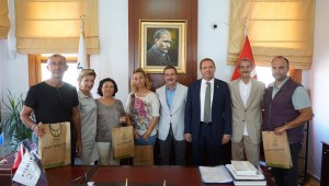 AYVALIK VE TEPEBAŞI BELEDİYELERİ ARASINDA  KARDEŞ ŞEHİR PROTOKOLÜ İMZALANDI.