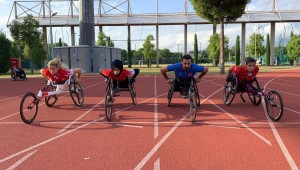  Bağcılarlı engelli milli sporcular Dünya Şampiyonası için kampa girdi
