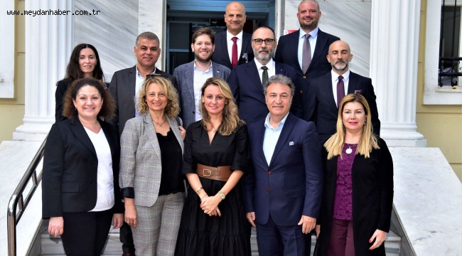 BASİFED' ten Başkan İduğ'a ziyaret  İduğ: STK'l ar ile birlikte çalışıyoruz