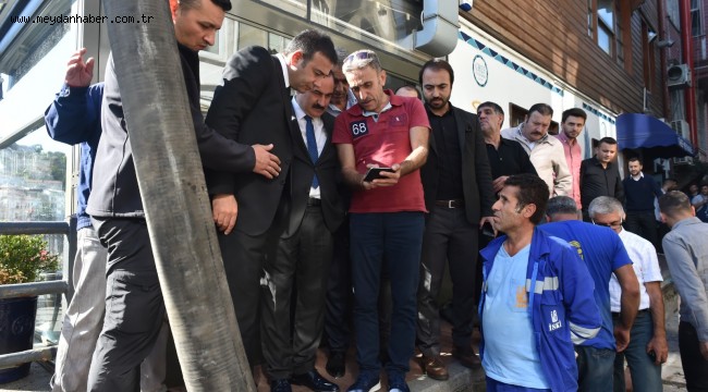 BAŞKAN AKPOLAT ÇALIŞMALARI YERİNDE İNCELEDİ!