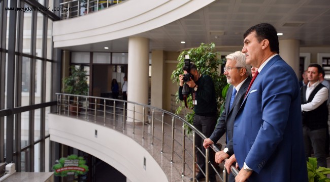 Başkan Dündar, Turgay Erdem'i Ağırladı