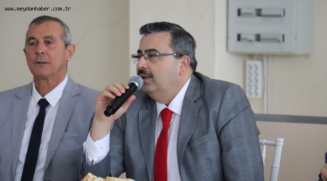 BAŞKAN GEDÜZ, ÇARŞI ESNAFININ SORUNLARINI DİNLEDİ