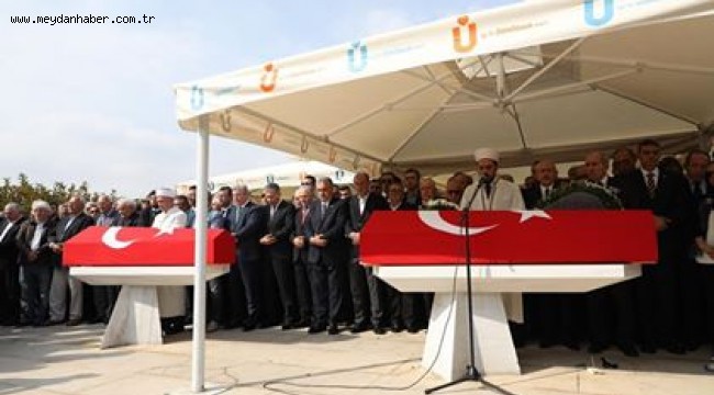  Başkan Gökhan Yüksel, Eski Bakanlar Ali Topuz ve Orhan Birgit'in Cenaze Törenine Katıldı