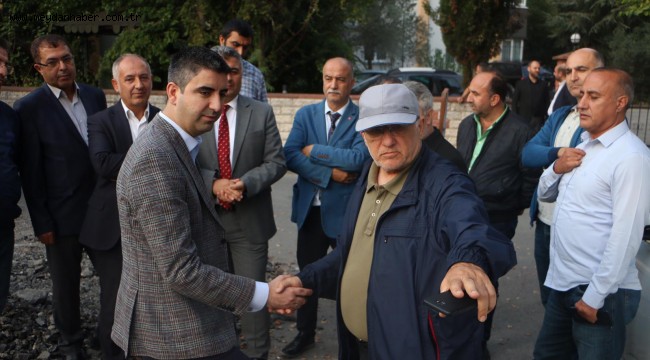 Başkan Gökhan Yüksel, Kartal'da Devam Eden Altyapı Çalışmalarını, Yerinde İnceledi  