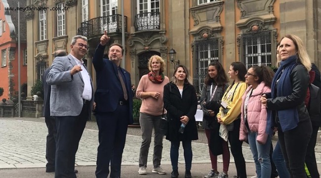 Başkan Orkan Schwabisch Hall'de incelemelerde bulundu