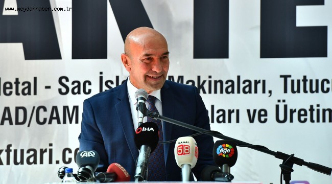 Başkan Soyer makine imalatçıları ile buluştu