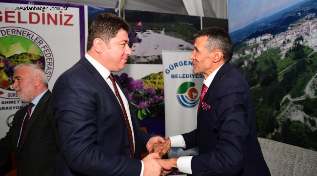 BAŞKAN TÖREN: "ANADOLUNUN BİRÇOK İLİNDEN VATANDAŞLARIMIZLA KARŞILAŞIYORUZ"