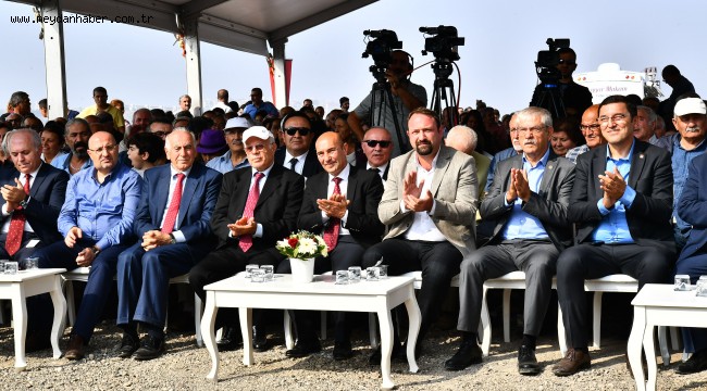 Başkan Tunç Soyer Çiğli'de Cemevi Temel Atma Törenine Katıldı