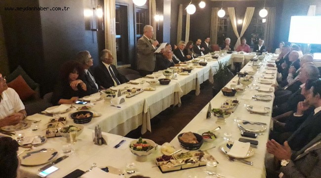 Başkan Zeydan Karalar, İstanbul'da yaşayan Adanalı iş insanlara