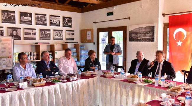 Başkanlar Bornova'da toplandı