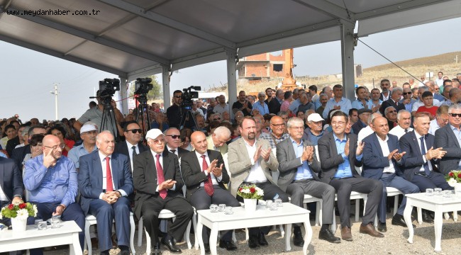Çiğli'de Cemevinin temeli törenle atıldı