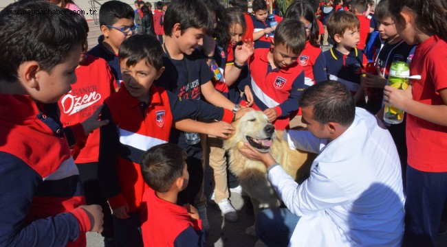 ​ÇOCUKLARLA MİNİK DOSTLAR BULUŞTU