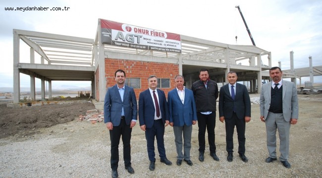 Çubuk'ta Sanayi Yatırımları Başladı