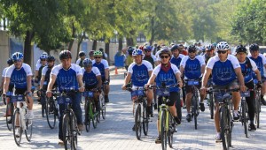 "DÜNYA MİRASI YOLUNDA" PEDAL ÇEVİRDİLER