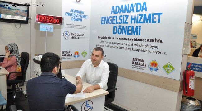   Engelsiz Masa hizmeti başladı  