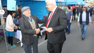 Ergene Belediye Başkanı Rasim Yüksel Dünya Kadın Çiftçiler Şenliğine Katıldı