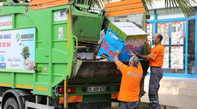Geri dönüşümden Gaziemir'in kasasına 955 bin lira