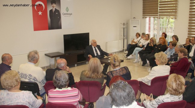 HALİDE EDİB'İN TORUNU ÇANKAYA BAHAREVİ'NİN KONUĞU OLDU