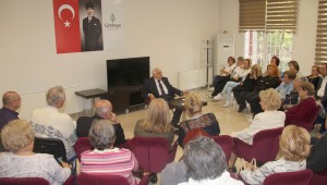 HALİDE EDİB'İN TORUNU ÇANKAYA BAHAREVİ'NİN KONUĞU OLDU