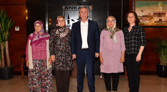 KADIN ÜRETİCİLERİN YANINDA BİR BAŞKAN…