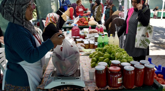  KADINLARIN EMEĞİ TEPEBAŞI'NDA DEĞER BULUYOR