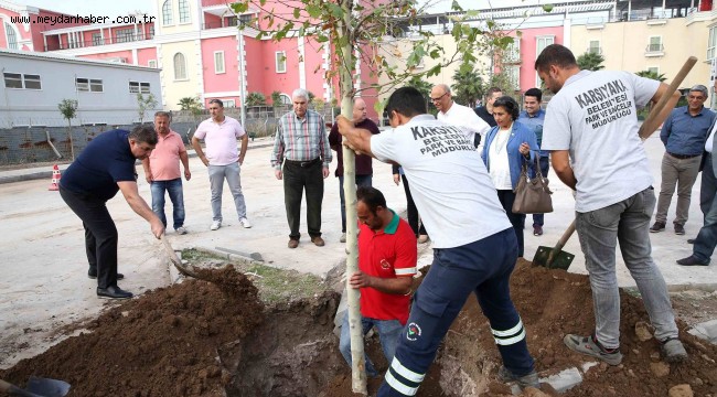 Karşıyaka'da hedef 5 yılda 100 bin fidan!