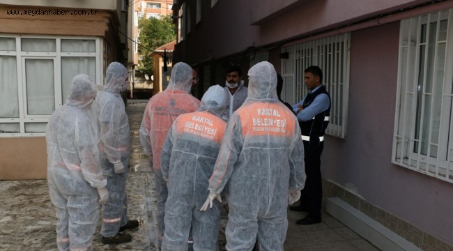 Kartal'da Bulunan Çöp Ev Tahliye Edildi