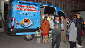 KEÇİÖREN BELEDİYESİ'NDEN SICAK İKRAM