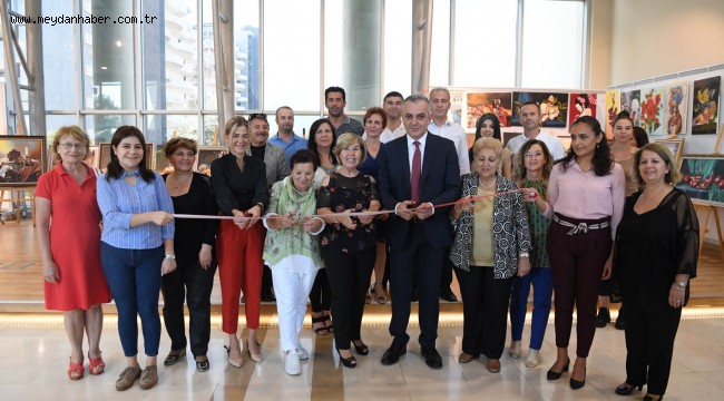 Konyaaltı Belediyesi'nde resim sergisi