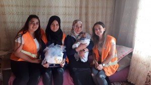 KUYUCAK BELEDİYESİ'NDEN 14  BEBEĞE HOŞ GELDİN ZİYARETİ