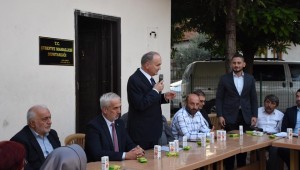 MAHALLE ZİYARETLERİNE DEVAM EDİYOR