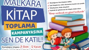 MALKARA BELEDİYESİ'NDEN KİTAP TOPLAMA KAMPANYASI
