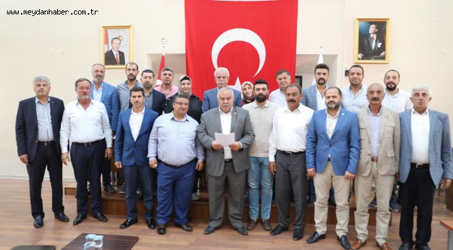 Mardin Artuklu Belediye Meclisi AK Parti Grubundan Barış Pınarı Harekatına Destek