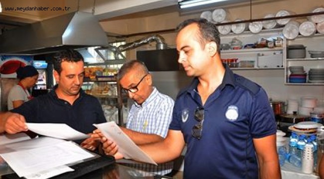 Menderes'te Kantinler  Denetleniyor