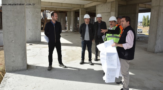  METİN ÖZÖĞÜT YAŞAM VE BAKIM MERKEZİ'NİN YAPIMI DEVAM EDİYOR